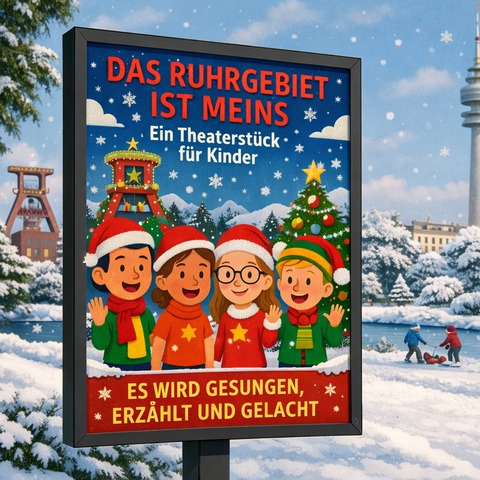 Das Ruhrgebiet ist meins! - Ein Kindermusiktheater f�r die ganze Familie - Weihnachts Edition mit Weihnachtssingen - Castrop-Rauxel - 06.12.2026 15:00