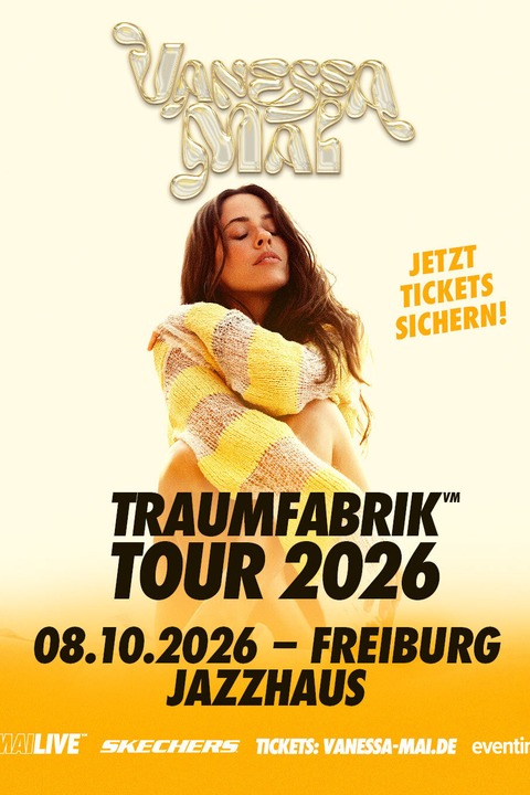 Vanessa Mai - Traumfabrik Tour 2026 - Freiburg - 08.10.2026 20:00