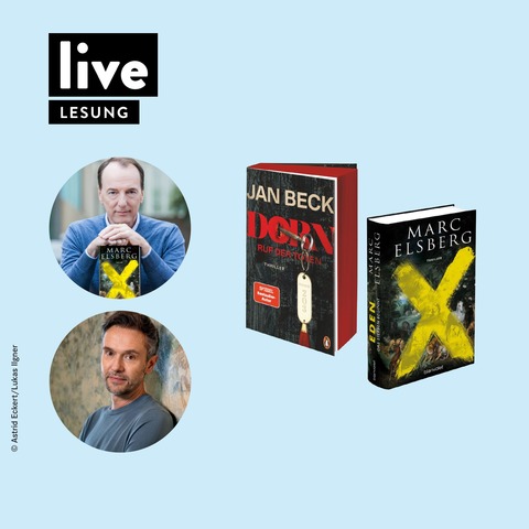 LESUNG: Jan Beck & Marc Elsberg - Leipzig - 19.03.2026 13:30