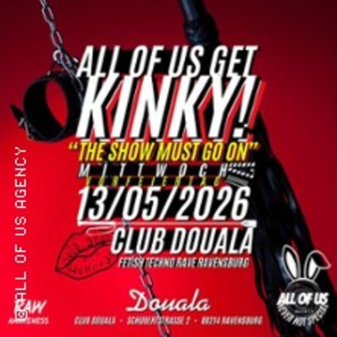 All of us get kinky: TSMGO - Ravensburg - 13.05.2026 22:00