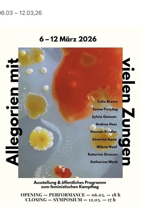 Allegorien mit vielen Zungen - Freiburg - 06.03.2026 18:00