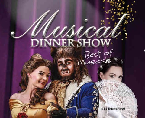 Die Musical Dinner Show - Mit Men� oder Buffet als Dinner - Leipzig - 13.02.2027 19:30