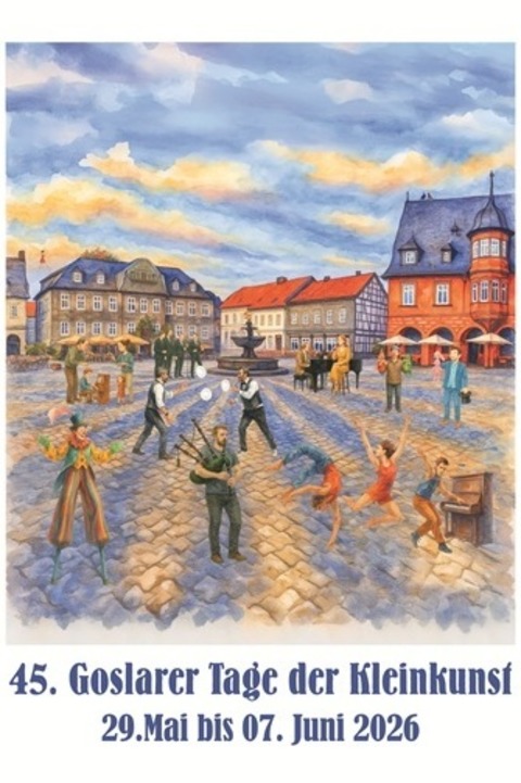 kleine Dauerkarte ohne Lange Nacht der Kleinkunst - Goslar - 29.05.2026 20:00