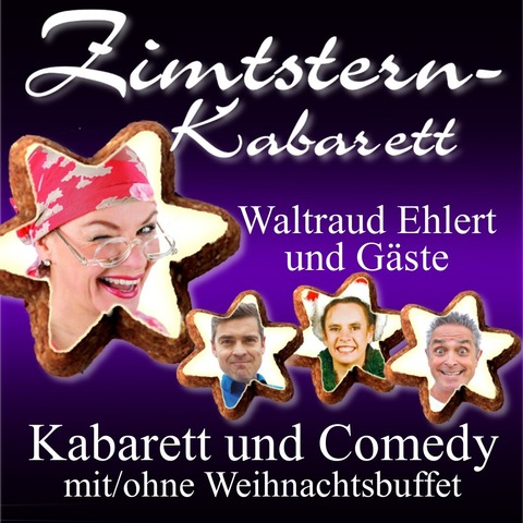 Zimtstern-Kabarett 2026 - Waltraud Ehlert und G�ste: Henning Schmidtke - Roberto Capitoni - Nessi Tausendsch�n - Hannover - 17.12.2026 20:00