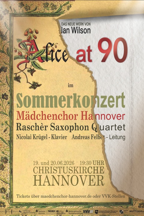 Sommerkonzert II mit Urauff�hrung - Hannover - 20.06.2026 19:30