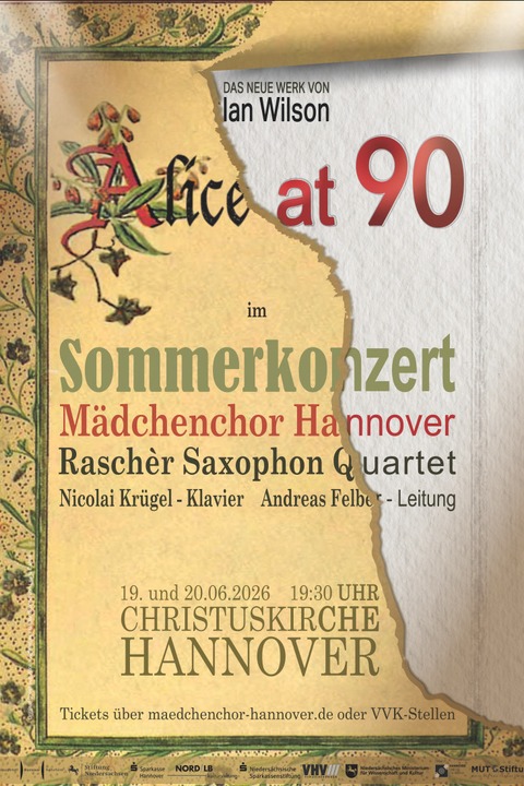 Sommerkonzert mit Urauff�hrung - Hannover - 19.06.2026 19:30