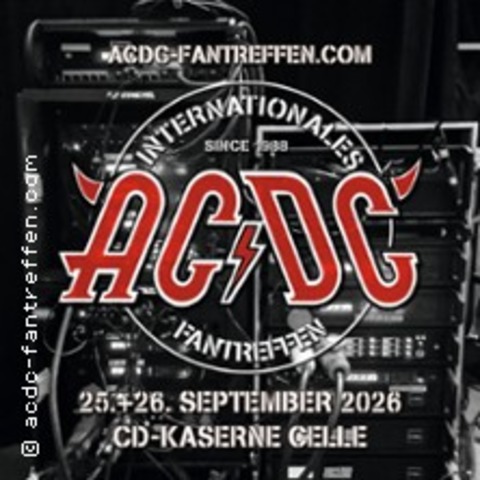 Internationales AC/DC-Fantreffen 2026 - Riff Raff und Black Rosie - Celle - 26.09.2026 15:00