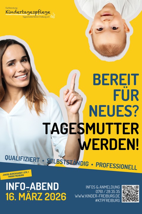 Kindertagespflege - Freiburg - 16.03.2026 19:00