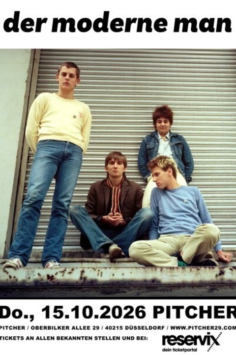 DER MODERNE MAN - D�sseldorf - 15.10.2026 19:00