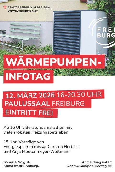 W�rmepumpen-Infotag - Freiburg - 12.03.2026 16:00