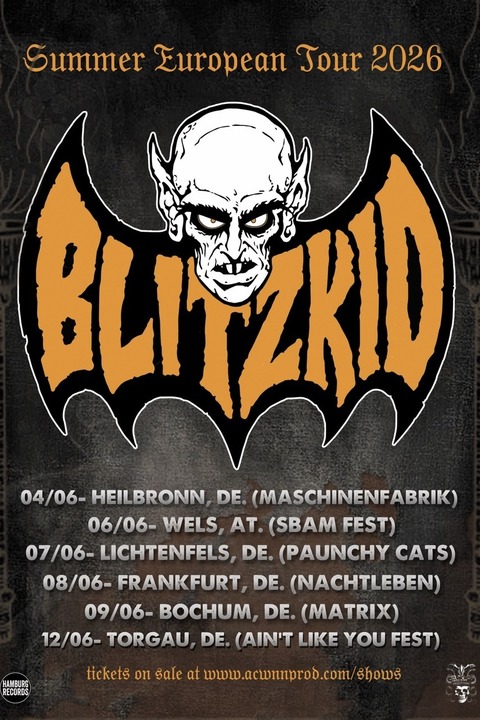 Blitzkid - Frankfurt am Main - 08.06.2026 20:00