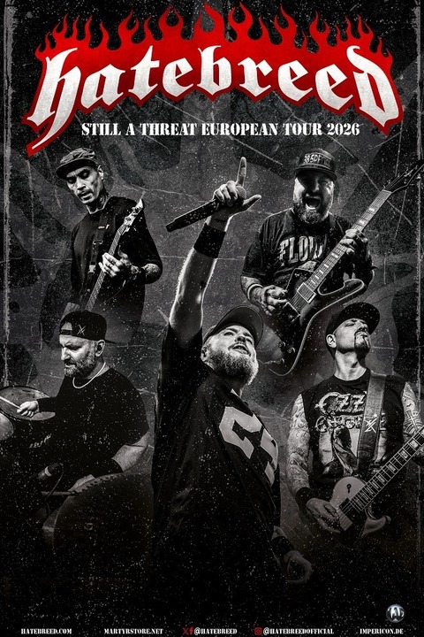 Hatebreed - Still A Threat European Tour - Lindau (Bodensee) - 25.06.2026 20:00