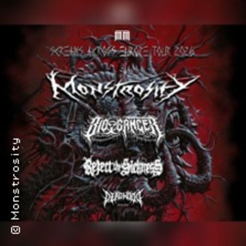 Monstrosity - Screams Across Europe Tour 2026 - Jena - 02.05.2026 18:30
