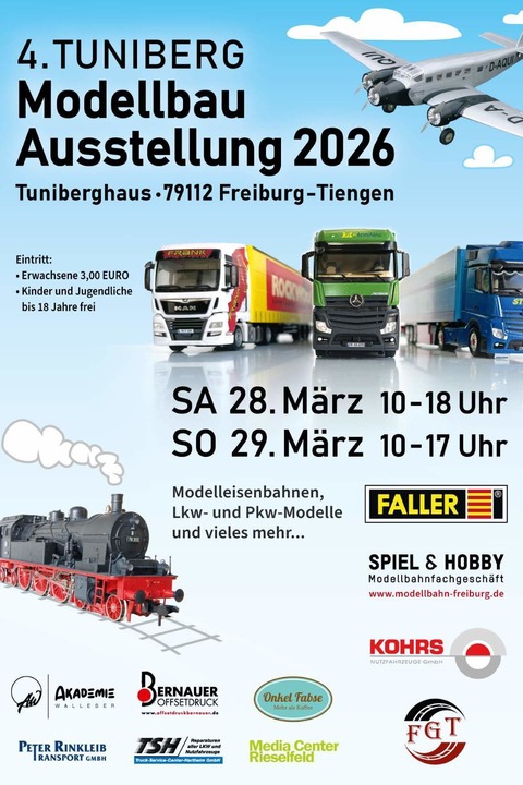 Modellbau Ausstellung - Freiburg - 28.03.2026 10:00