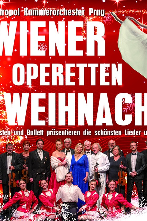 Wiener-Operetten-Weihnacht - Das Metropol Kammerorchester PRAG pr�sentiert - Wismar - 12.12.2026 15:30