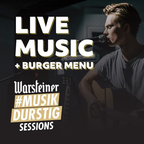 Warsteiner #MusikDurstig Sessions - Don't miss a beat! - HAMBURG - 17.06.2026 20:30