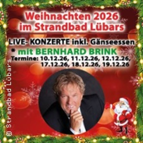 Bernhard Brink Live - Weihnachten 2026 - BERLIN - 17.12.2026 18:00