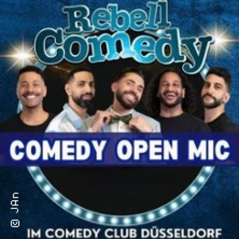 RebellComedy - Open Mic Comedy - D�SSELDORF - 26.04.2026 19:00