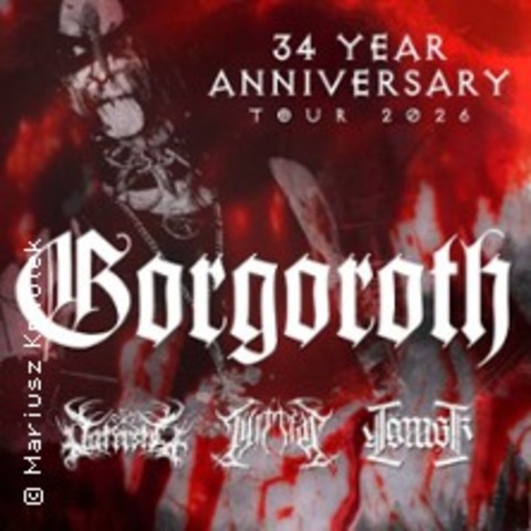Gorgoroth - 34 Year Anniversary Tour 2026 - Mannheim - 20.03.2026 19:00