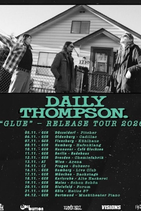 DAILY THOMPSON - Support: CONSTANCE TOMB - D�sseldorf - 05.11.2026 19:00