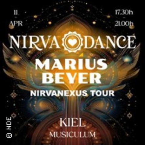 Nirvadance presents KIEL: MARIUS BEYER aka Ecstatic Dance Events - Kiel - 11.04.2026 17:30