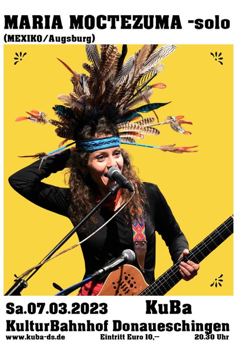 Maria Moctezuma - Donaueschingen - 07.03.2026 20:30