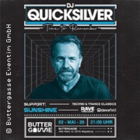 Time to Remember - DJ Quicksilver - MAGDEBURG - 02.05.2026 23:00