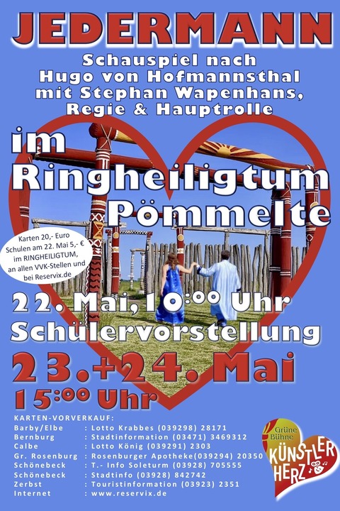 Jedermann - von Hugo von Hoffmannsthal - P�mmelte - 24.05.2026 15:00