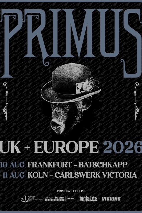 PRIMUS - UK + EUROPE 2026 - Frankfurt am Main - 10.08.2026 20:00