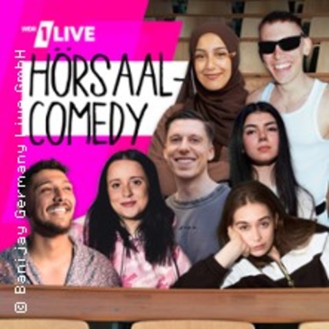 1LIVE H�rsaal-Comedy 2026 - Ziffy, von Morgenstern, Walter, Hamurcu, Vsan - BOCHUM - 28.06.2026 18:00