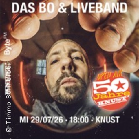 50 Jahre Knust - Das Bo & Liveband - HAMBURG - 29.07.2026 18:00