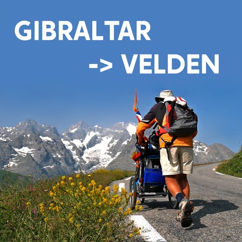 Gibraltar - Velden - Eine Wanderung durch Europa - Erlangen - 13.11.2026 20:00