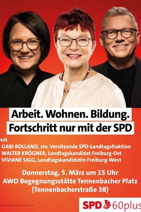 Wahlzeit: Gabi Rolland (MdL) - Freiburg - 05.03.2026 15:00