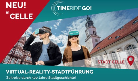 TimeRide GO! Stadtf�hrung - Stadtf�hrungen in die Vergangenheit - Celle - 26.10.2026 11:30