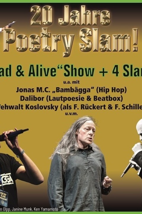 Poetry Slam - Jubil�umsgala - Schweinfurt - 03.10.2026 19:30