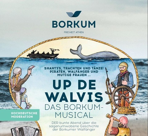 Up de Walvis - Das Borkum-Musical - Borkum - 18.08.2026 20:00