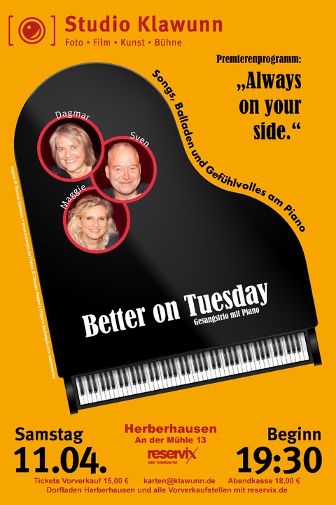 Better on Tuesday - „Always on your Side“ - G�ttingen - 11.04.2026 19:30