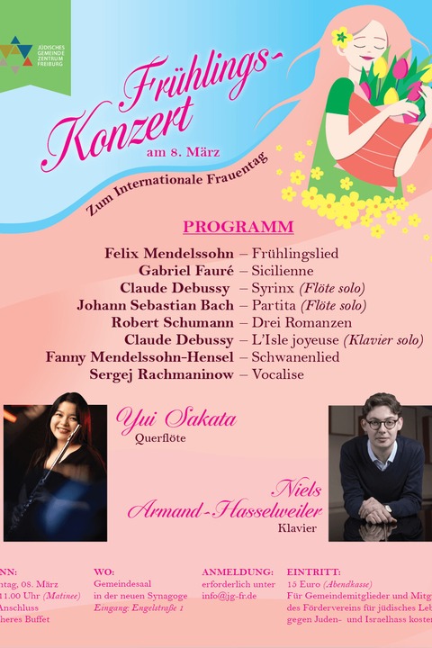 Fr�hlingskonzert zum Internationalen Frauentag - Freiburg - 08.03.2026 11:00