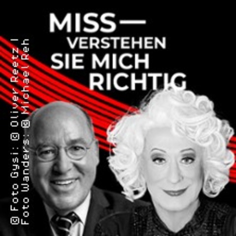 Missverstehen Sie mich richtig – Lilo Wanders zu Gast bei Gregor Gysi - BERLIN - 29.11.2026 18:00
