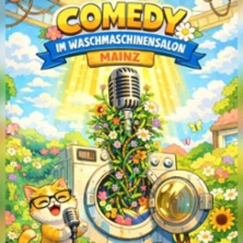 Comedy im Waschmaschinensalon - Profis und Newcomer mit frischen Jokes - MAINZ - 14.04.2026 19:30