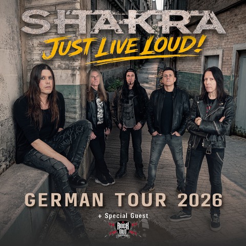 Shakra - Just Live Loud Tour 2026 - Herford - 19.11.2026 18:45