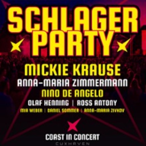Schlagerparty - Coast In Concert - CUXHAVEN - 05.06.2026 18:30