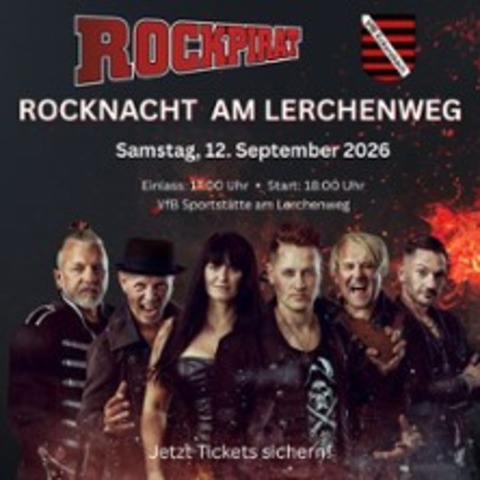 Rocknacht am Lerchenweg - ZWICKAU - 12.09.2026 18:00