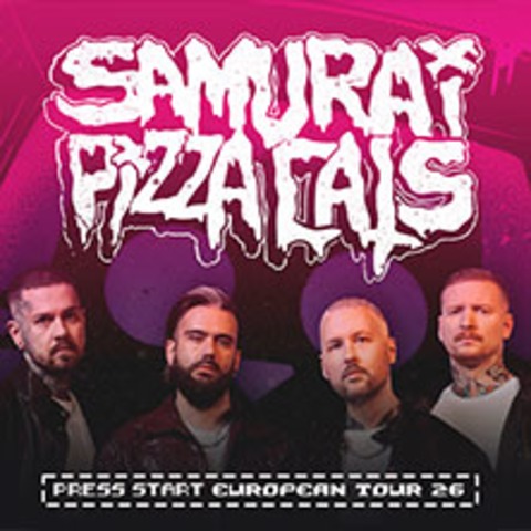 Samurai Pizza Cats - Press Start European Tour 2026 - M�NCHEN - 12.10.2026 20:00
