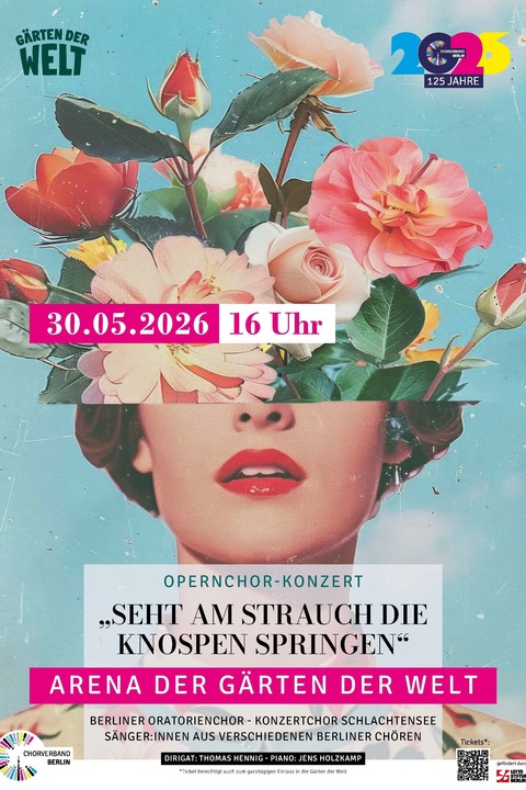 Opernchor-Konzert 2026 - Seht am Strauch die Knospen springen - Berlin - 30.05.2026 16:00