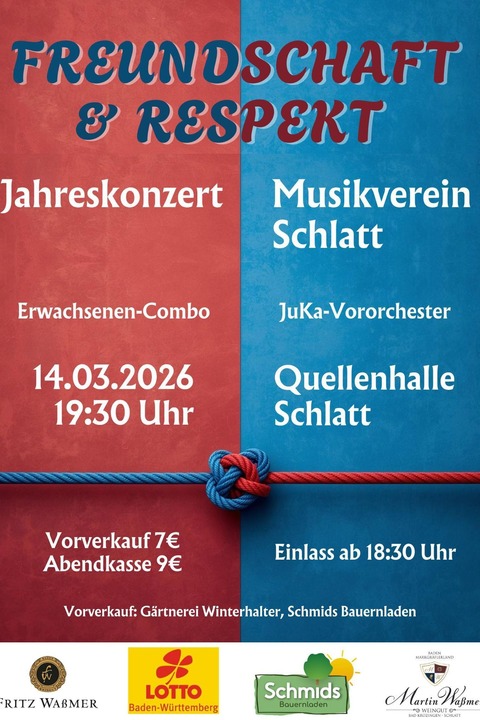 Musikverein Schlatt - Bad Krozingen - 14.03.2026 19:30