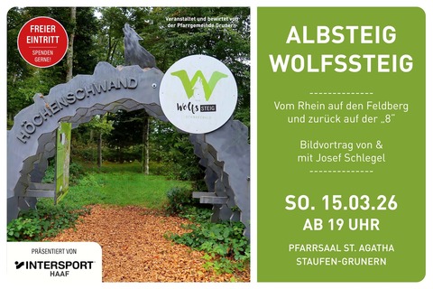 Albsteig Wofssteig - Staufen - 15.03.2026 19:00