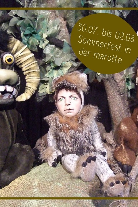 Sommerfest 2026 - Wo die wilden Kerle wohnen (ab 4 Jahren) - Karlsruhe - 31.07.2026 15:00