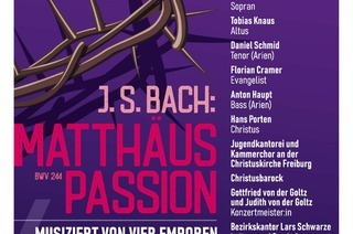 J.S. Bach: Matth�uspassion BWV 244 von vier Emporen, 03.04.2026