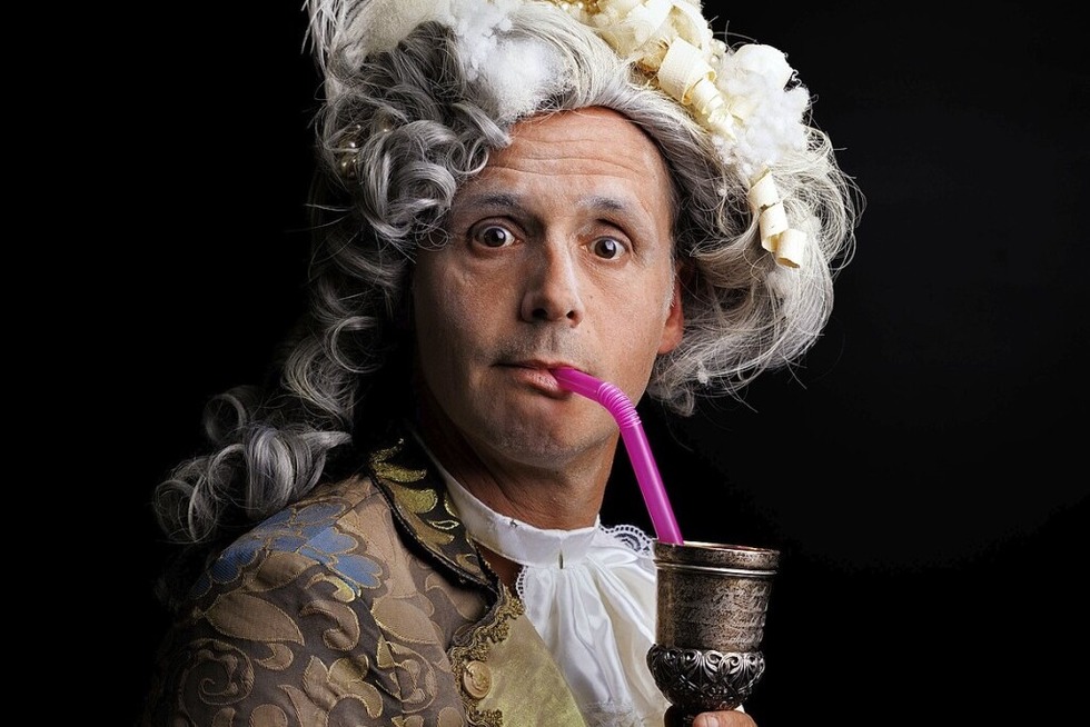 Philipp Weber pr�sentiert Demokratie f�r Quereinsteiger in der Lahrer Jamm Bar - Badische Zeitung TICKET